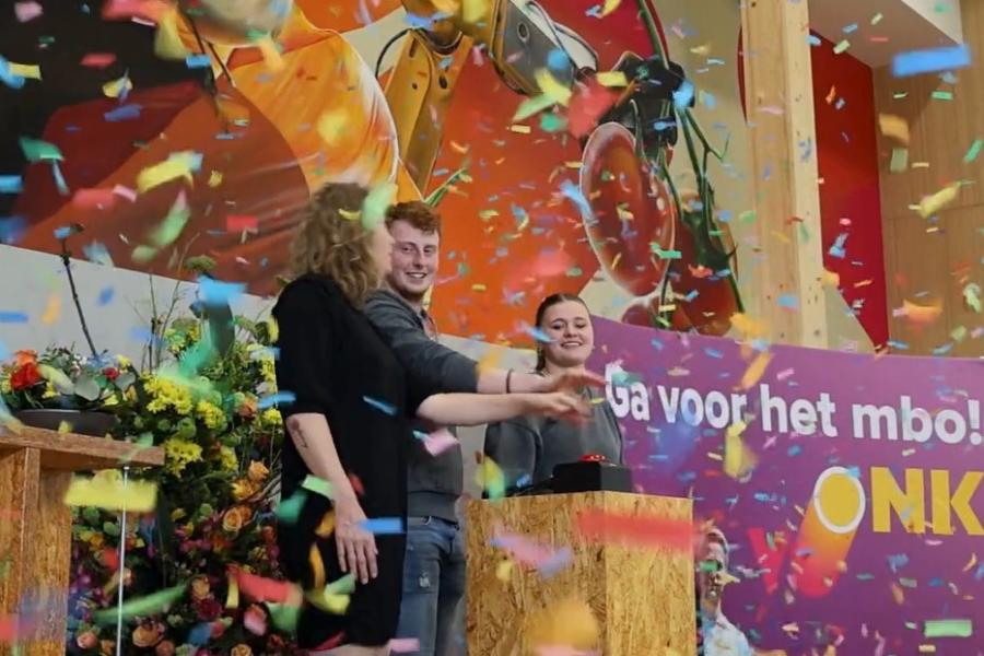 Confetti moment Vonk Hoorn