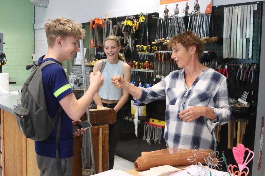 Vonk hhw gereedschap leerlingen techniek onderwijs