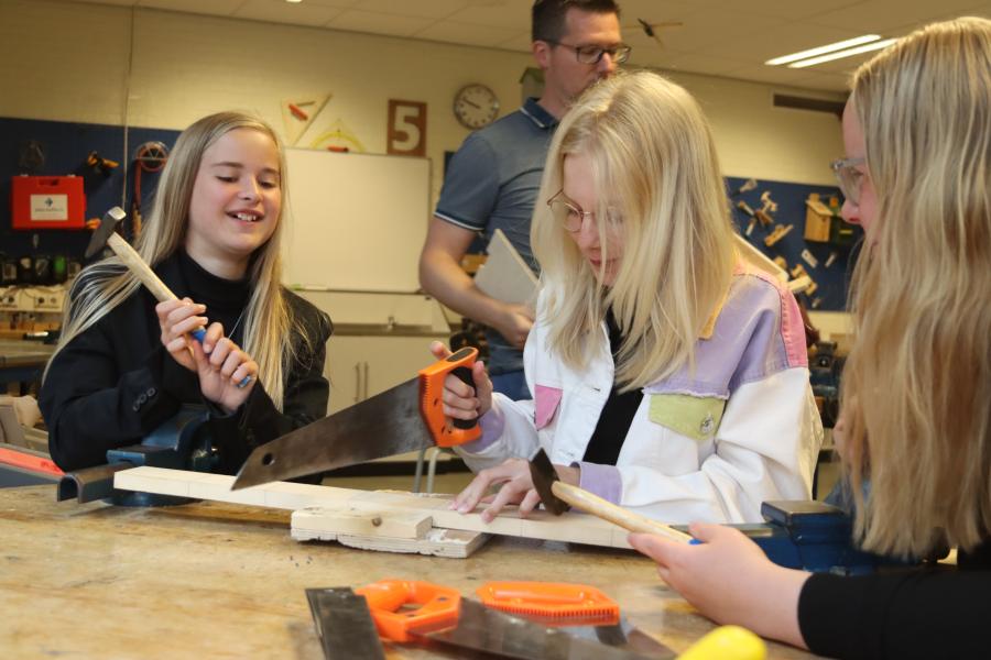 Vonk cas leerlingen in de klas