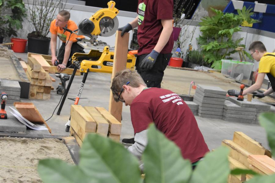 Skills the finals, tuinontwerp en aanleg vmbo