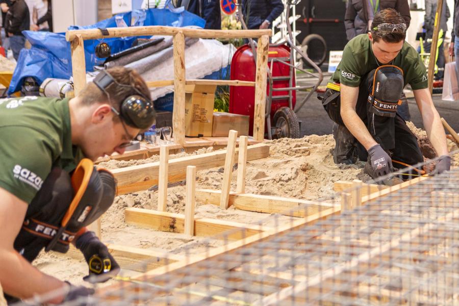 Studenten Vonk in actie - Beste hovenier van Nederland