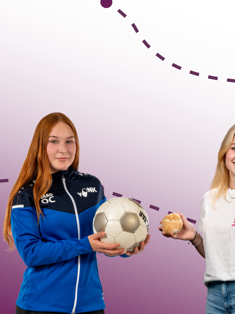 Banner mbo-opleidingen sport, bewegen en gezondheid