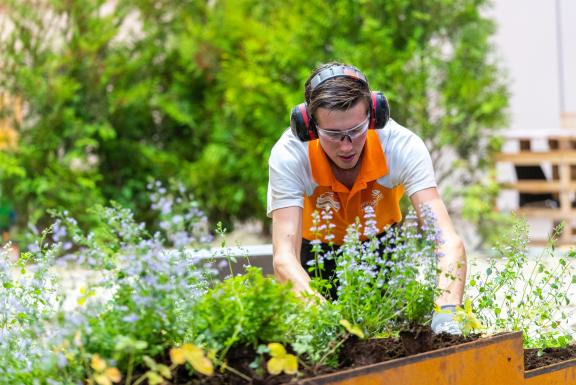 World Skills foto hovenier