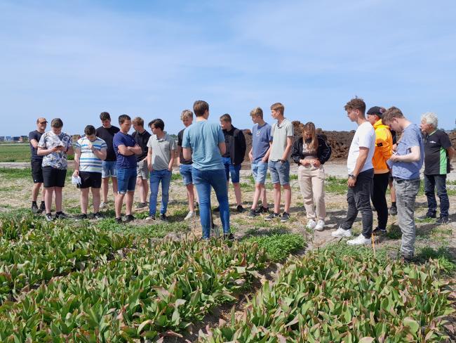 Studenten bollenteelt Vonk