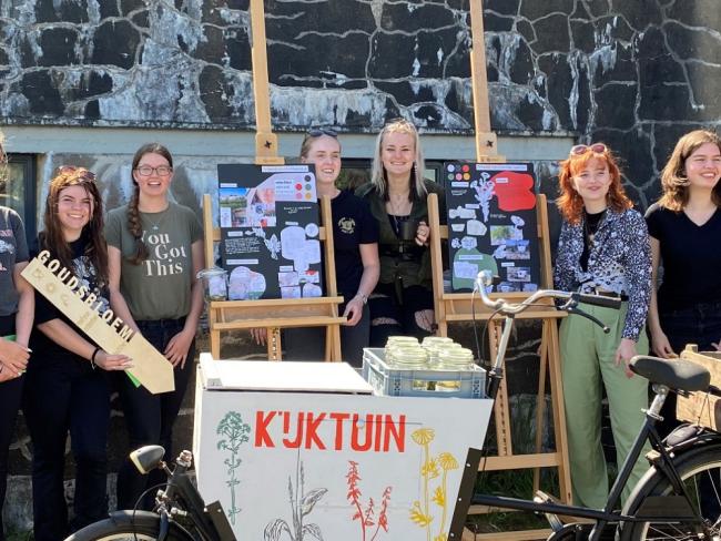 Kruidentuin Fort K'IJK studenten Vonk