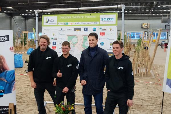 Vonk studenten Elian en Ramon door naar landelijke finale skills heroes hovenier