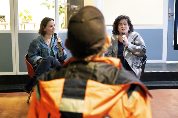 Bezoek Caroline van der Plas aan Vonk Hoorn