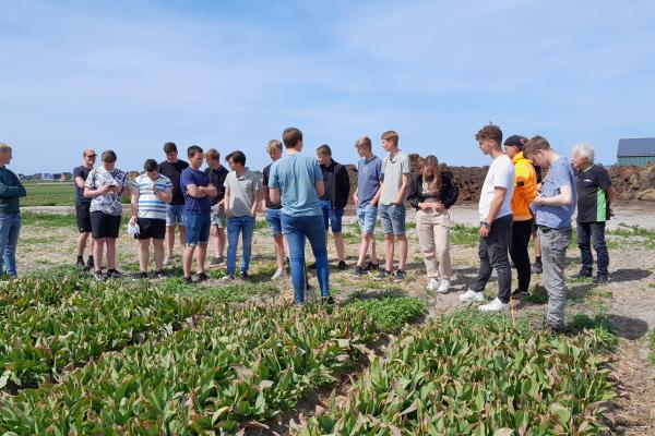 Studenten bollenteelt Vonk