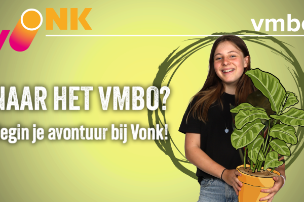 Vmbo open dagen Vonk - 31 januari en 1 februari