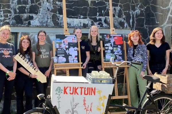 Kruidentuin Fort K'IJK studenten Vonk