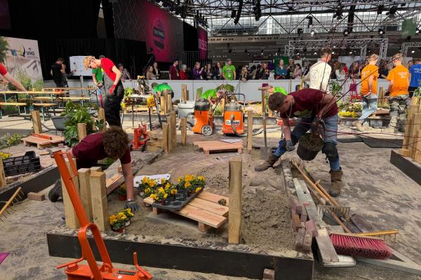 Skills Talents Vonk vmbo 2025 RAI Amsterdam tuinaanleg