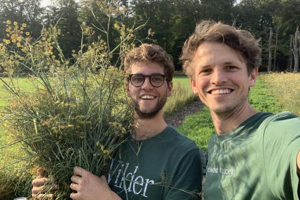 Wilder Land Daan (links) en Matthijs (rechts)
