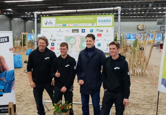 Vonk studenten Elian en Ramon door naar landelijke finale skills heroes hovenier