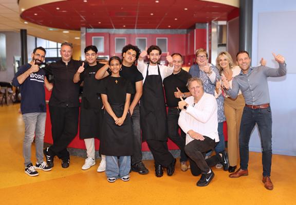 Start kantineproject Vonk entreestudenten op Techniekcampus Den Helder 