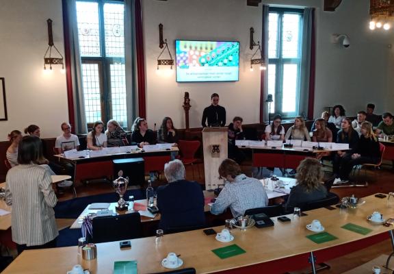 Debatwedstrijd mbo-studenten Alkmaar Vonk