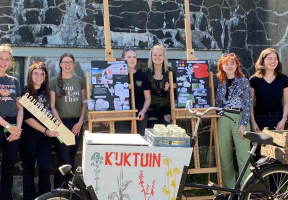 Kruidentuin Fort K'IJK studenten Vonk