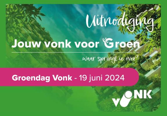 Uitnodiging Groendag Vonk