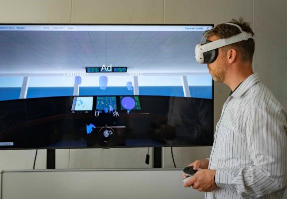VR training docenten Vonk Scheepvaart