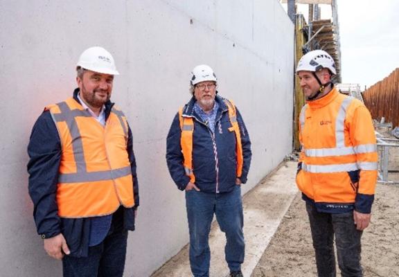 Werkbezoek aan de Port of Den Helder Smaqrt Future Vonk
