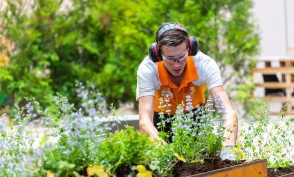 World Skills foto hovenier