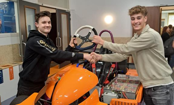 Studenten Vonk Greenkarting